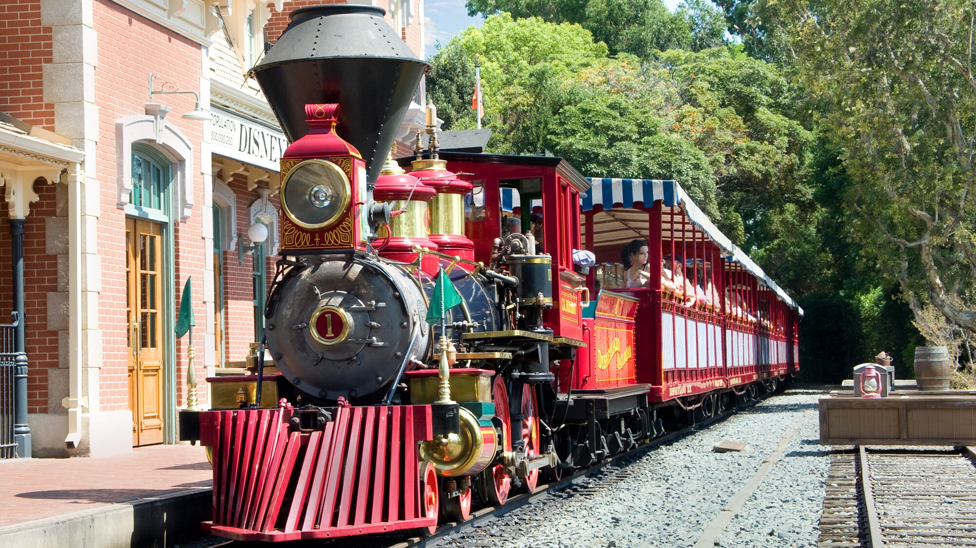 walt disney world toy train